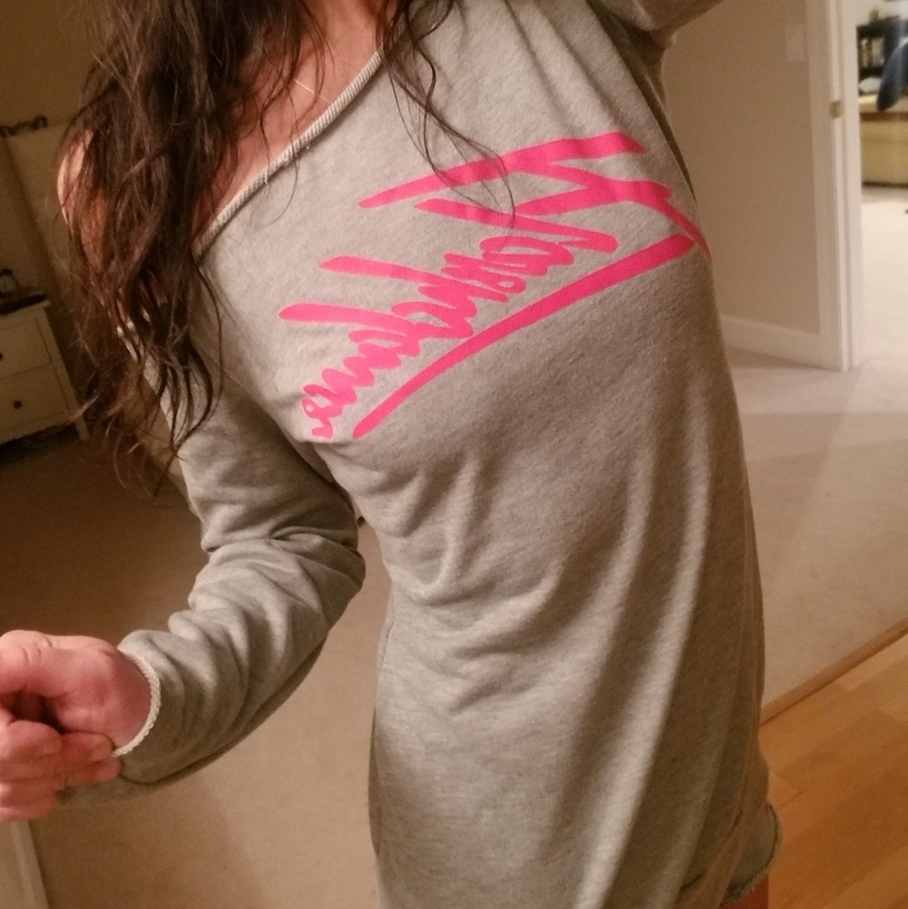 Flash Dance retro long sweater